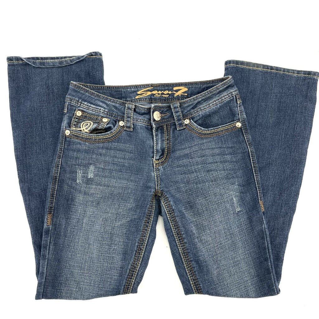 Size 6 Seven7 Denim Brand Bootcut Denim Jeans